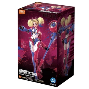 Blokees DC Heroes Ultra Versione <span class=keywords><strong>Harley</strong></span> <span class=keywords><strong>Quinn</strong></span>, Kit di Montaggio Fai-da-Te, Action Figure da Collezione, Giocattolo Anime - Product Image 1