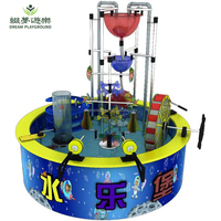Dream Personnalisable Kids Indoor Outdoor Interactive Water Gun Fishing Waterwheel Fountain Skidway Table Fort Playground Equipment