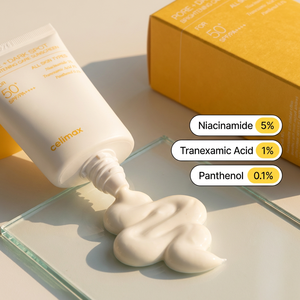 Crème solaire éclaircissante anti-taches Celimax en gros 50 ml pour tous types de <span class=keywords><strong>peau</strong></span> - Product Image 4