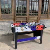 Naipni New Fashion 4FT Football populaire Jeux de table Table de football imprimé coloré pour enfants et famille Intérieur d'occasion