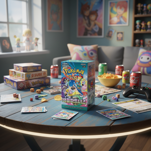 Boîte de 30 paquets de cartes Pokémon SV9 Battle Partners, 150 cartes TCG en papier, fabriquées en Corée pour les fêtes - Product Image 3