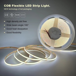 Lumière bicolore RA90 3000-6500K 608LEDs/m 12V Unité de découpe 26,31mm 8mm de largeur PVC découpable Télécommande - Product Image 4