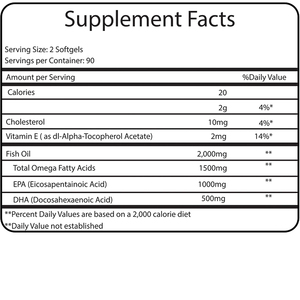 Capsules de gelée molle d'huile de poisson naturelle Oméga-3 OEM/ODM pour la santé des articulations et du cœur, forte teneur en EPA, pour adultes, emballage personnalisé - Product Image 2