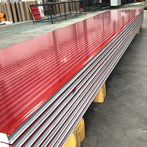 Panel sándwich de acero galvanizado PU núcleo de lana de roca EPS <span class=keywords><strong>para</strong></span> techo de pared edificio de fábrica <span class=keywords><strong>aislamiento</strong></span> <span class=keywords><strong>acústico</strong></span> <span class=keywords><strong>térmico</strong></span> - Product Image 5
