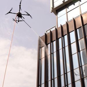 JIUSI Dron Profesional para Limpieza de Edificios, Dron para Limpiar Ventanas con Alta Presión - Product Image 1