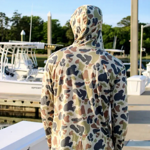 เสื้อยืดลายพรางแขนยาวสำหรับผู้ชายเสื้อล่าสัตว์ระบายอากาศได้น้ำหนักเบาออกแบบได้ตามต้องการสำหรับฤดูร้อน - Product Image 1