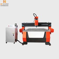 JINAN M-SHINE 1325 Router CNC para Trabajar la Madera, Máquina de Grabado, Corte, Perforación, Ranurado y Tallado con Control Syntec y PLC