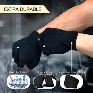 BunnyHi ST002 Gants de <span class=keywords><strong>sport</strong></span> Gants de gymnastique pour l'entraînement Protection des mains Grip amélioré pour hommes et femmes - Product Image 6