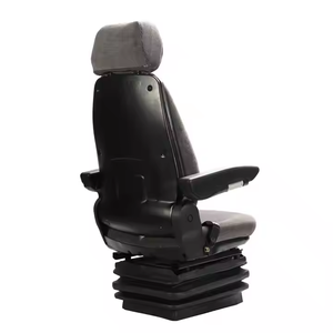 Asiento con Suspensión Mecánica, Material de Cuero, Ajuste Universal para Conductores de Vehículos de Construcción, Asientos YSR, Modelo GRAMMER MSG85/722 - Product Image 5