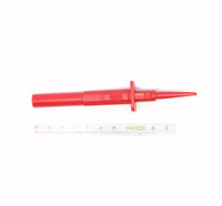 Sonde de test professionnelle de haute qualité 4 mm mâle/femelle, aiguille de perforation isolée, pinces à crochet pour multimètre et oscilloscope 500V 20A