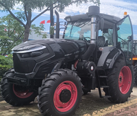 Tractor 4x4 de 150HP, Equipo Agrícola de Alta Eficiencia, Chasis Resistente con Motor para Trabajos de Plantación Agrícola e Implementos