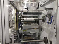 Machine d'impression flexographique d'étiquettes avec Servocommande Découpeuse Rotative Avec Un Semi Automatique Poinçonneuse À Tourelle