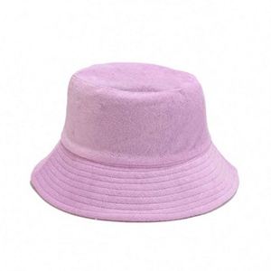 Sombrero de Pescador Unisex de Tela de Toalla con Bordado 3D y Logotipo Personalizado para Adultos - Listo para Viajar y Pescar - Product Image 1