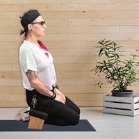 Chaise de méditation pliable en bois noire élégante et moderne, banc de yoga zen, tabouret à genoux, coussin de prière, genouillère Seiza