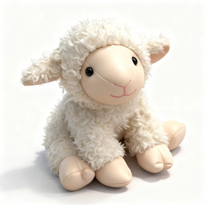 Peluche di Animali dello <span class=keywords><strong>Zoo</strong></span> Morbidi e Adorabili, Vendita all'Ingrosso, Pupazzi di Maiale, Leone, Mucca, Orso e Cavallo, Ideali come Regali Decorativi - Product Image 3