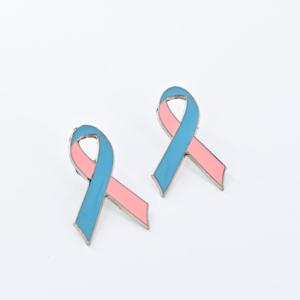 Distintivo in Metallo Personalizzato con Smalto Morbido, Nastro di Sensibilizzazione, Spilla in Lega di Zinco per Eventi Benefici e <span class=keywords><strong>Regali</strong></span> Commemorativi - Product Image 1