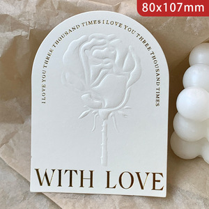 Stampa Logo personalizzata carta avorio imballaggio di gioielli in carta e <span class=keywords><strong>Display</strong></span> anello collana carte carta di imballaggio <span class=keywords><strong>Display</strong></span> per unghie - Product Image 6