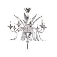 JYLIGHTING 2024 Offre Spéciale bougie à bras multiples lustre en verre de Murano moderne grand lustre de luxe pour restaurant LIivingroom