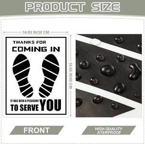 도매 맞춤형 사이즈 종이 바닥 매트 자동차용 일회용 종이 바닥 매트 - Product Image 3