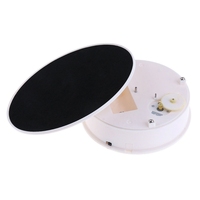 Plateforme de Présentation Rotative Électrique à 360 Degrés de 20 cm, Alimentée par Batterie, pour Photographie et Vidéo, Charge Maximale de 1,5 kg