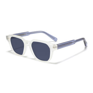 2024 fabricante Unisex gafas de sol polarizadas diseño Retro TR90 marco CP lente gafas de sol marco cuadrado gafas de sol de moda - Product Image 6