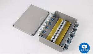 מתג צומת חשמלי עמיד למים Pvc פלסטיק מכונה סולארית מצלמה Ip65 חיצוני קיר Abs ביצוע כבל אלומיניום תיבת פרויקט - Product Image 6