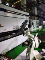 Presse plieuse hydraulique CNC Hans Laser 220T 3200 entièrement automatique, nouvelle version 2025, facile à utiliser