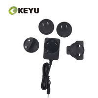 Chargeur USB certifié UL CE FCC ROHS 5V 1A avec prise secteur interchangeable EU US AU UK, adaptateur secteur USB 5V 1000MA