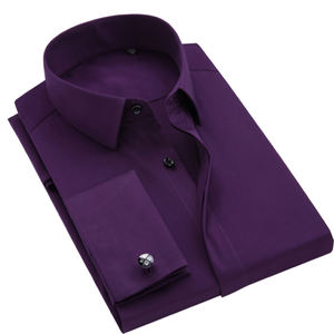 <span class=keywords><strong>Chemise</strong></span> habillée à manchette française bouton couvert fibre <span class=keywords><strong>de</strong></span> bambou <span class=keywords><strong>chemise</strong></span> <span class=keywords><strong>de</strong></span> <span class=keywords><strong>mariage</strong></span> sans fer fête smoking <span class=keywords><strong>chemise</strong></span> <span class=keywords><strong>homme</strong></span> <span class=keywords><strong>de</strong></span> luxe - Product Image 4