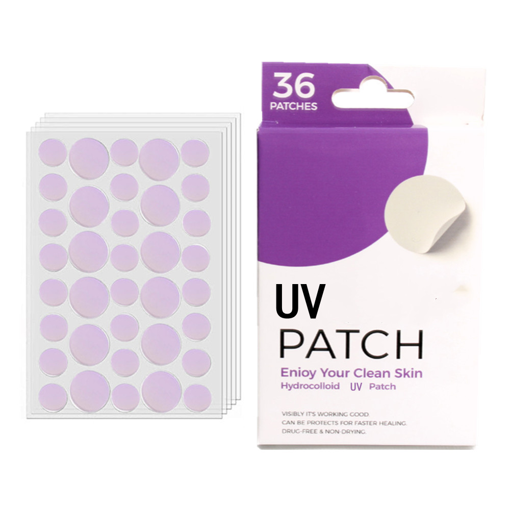 Autocollant de détection de décoloration, autocollant de Protection transparent, Patch Uv Hydrogel