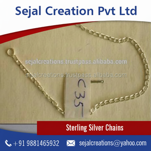 Vente en gros de chaînes de bijoux en argent sterling 100% authentiques 925 de fournisseur de confiance - Product Image 1