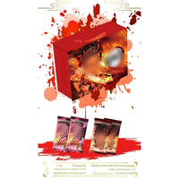 Boîte de boosters de cartes à collectionner de personnages d'anime en gros – Cartes de jeu TCG à collectionner, paquets mystères pour collection et cadeau