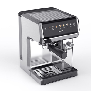 Cafetera Espresso Digital Programable con Pantalla Táctil, Sistema de Preparación de Leche de Acero Inoxidable de 500 ml para Uso Doméstico - Product Image 3