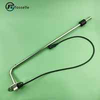Pengukur Level flens 5 lubang SAE tingkat industri Sensor pengukuran bahan bakar/tangki air meteran Level air dengan Output 0-190ohm