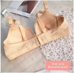 <span class=keywords><strong>Reggiseno</strong></span> OEM personalizzato da donna senza cuciture in <span class=keywords><strong>pizzo</strong></span>, senza ferretto, push-up, sexy, traspirante, confortevole, di alta qualità, <span class=keywords><strong>taglie</strong></span> <span class=keywords><strong>forti</strong></span>, in nylon - Product Image 4