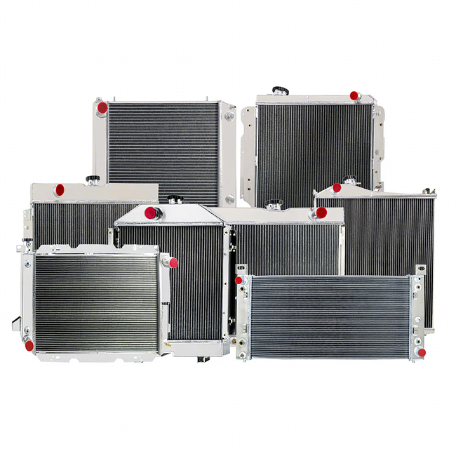 Hot Sales 1 2 3 4 Rows All Aluminum Radiator for jeep ford dodge toyota GMC honda Chevrolet buick Car Radiator