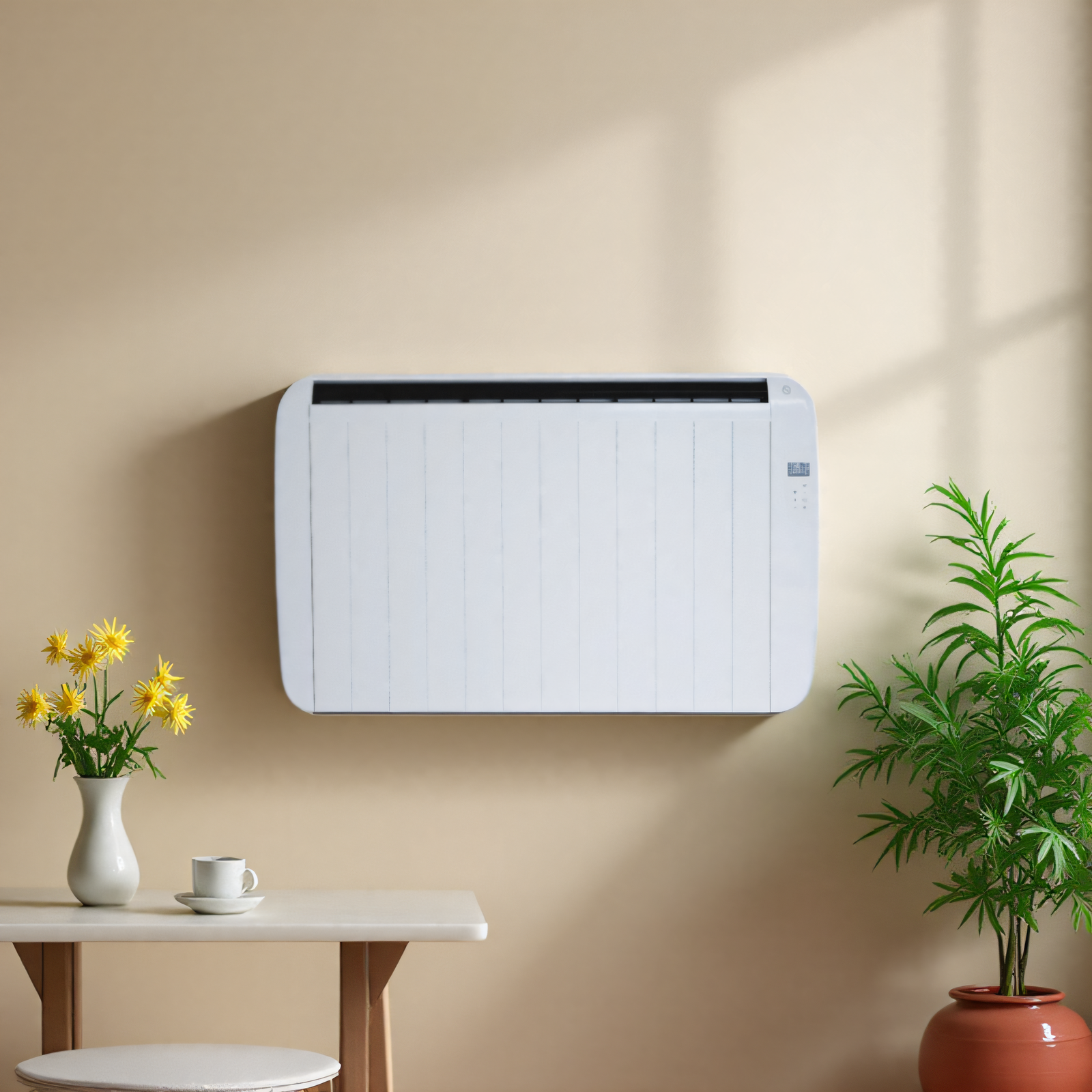 1800W Comfortable Energy-Efficient Convection Heater Convector Heater Warmer with Wifi Remote Control Suitable for Living Room