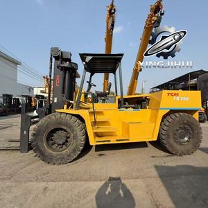 รถยก TCM FD250Z 25 ตัน รถยกมือสองจากญี่ปุ่น 25 ตัน เครื่องยนต์ Isuzu 6BG1 รถยกใช้แล้ว รถยกใช้น้ำมันเชื้อเพลิง 3000 มม. 25000 กก. - Product Image 2