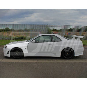 คาร์บอนไฟเบอร์สไตล์ V2ช่องระบายอากาศสำหรับ Nissan R34 GTR 1998-2002 - Product Image 3