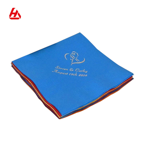 Offre Spéciale Élégant Haute Qualité Design Bébé Bleu <span class=keywords><strong>Mariage</strong></span> Serviettes <span class=keywords><strong>Serviette</strong></span> en <span class=keywords><strong>papier</strong></span> D'impression <span class=keywords><strong>Personnalisée</strong></span> - Product Image 3