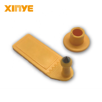 Etiquetas de Oreja RFID para Animales LF HDX FDX-B ISO11784/785, Material TPU OEM, Etiquetas de Oreja para Ganado, Cerdos y Ovejas con Código QR, Certificación ICAR, Duraderas