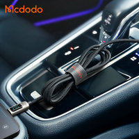 Mcdodo Vente en gros de ceinture organisatrice de câbles 3M PP à fermeture auto-agrippante double face, attache-câbles souple 3m
