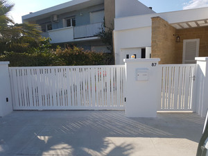 An Ninh trượt cổng Hợp kim nhôm tùy chỉnh nhà đường lái xe tự động chính thiết kế cổng - Product Image 3