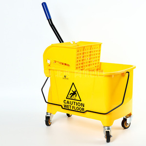Cubo industrial BEAO UP-060 de 20L con escurridor, cubo de plástico portátil para fregona - Product Image 1