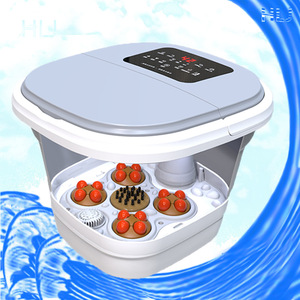 <b>Foot</b> Bath Tub Electric Heating <b>Massage</b> With Moving Rollers Timing Function Plug In 800W Or Less - Product Image 1