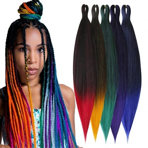 Extensiones de Cabello Trenzado Ombre Preestirado de 26 Pulgadas, Trenzas Jumbo, Rastas - Product Image 2