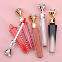 Vente en gros Nouvelle tendance de la mode Brillant à lèvres diamant éblouissant Texture velours Lèvres cosmétique Rouge à lèvres imperméable