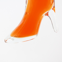 Bouteille de liqueur en verre en forme de talons hauts de 200 ml