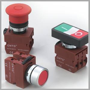 Interrupteur rotatif CNTD Changde C3SNS-F2/F3 autobloquant à plaque courte, bouton à deux positions, trois positions, 30 équipements électriques - Product Image 1