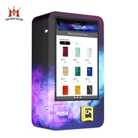 Máquina Expendedora de Pared Pequeña con Pantalla Táctil de 32 Pulgadas, Código QR, Opciones de Pago Múltiple, Verificación de Edad, SDK de Inventario